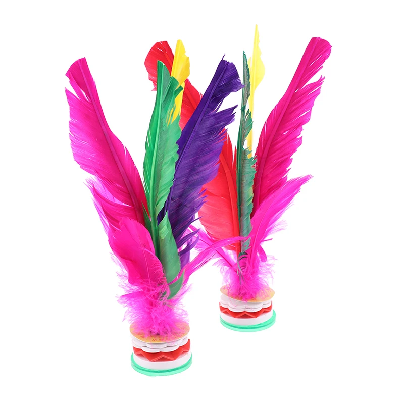 2PC Jianzi Shuttlecock  Fitnes - Feather Shuttlecock review and price